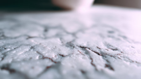 This close-up image captures the intricate texture and pattern of a grey marble surface, showcasing its natural beauty and elegance, perfect for design purposes.の素材