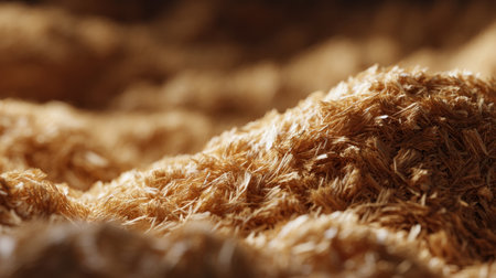 Soft beige fabric texture reveals intricate fibers and patterns, creating a warm and inviting atmosphere. Ideal for artistic and design-related projects.の素材