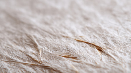 Discover the beauty of natural fibers captured in soft light, showcasing an elegant and textured surface ideal for artistic projects and creative endeavors.の素材