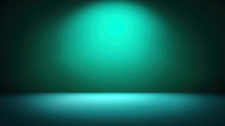 A serene and vibrant background featuring soft light blue illumination on a dark surface, perfect for creative photography, digital art, or minimalist design projects.の素材