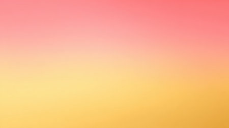 This vibrant gradient background features a smooth transition from pink to warm yellow, perfect for artistic projects and digital designs. Aesthetic and bright.の素材