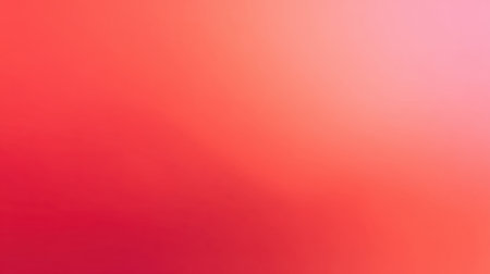 A vibrant soft gradient background featuring smooth transitions of pink and red hues. This image evokes warmth and creativity, ideal for modern designs and artistic projects.の素材