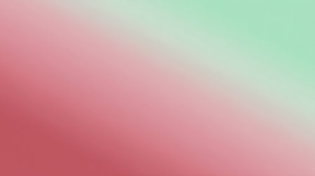 This soft gradient background features gentle transitions between pink and green hues, perfect for a variety of creative projects, providing a calming and aesthetic visual appeal.の素材