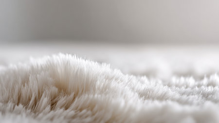 A soft and textured close-up of cozy fabric in light tones, perfect for inspiring modern interior decor and enhancing aesthetic appeal in home designs.の素材
