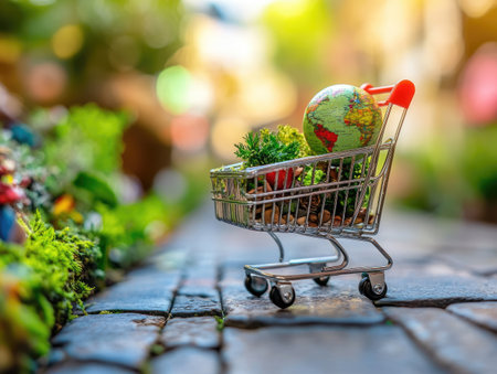 An ethical business model promoting eco-friendly products in the global marketの素材