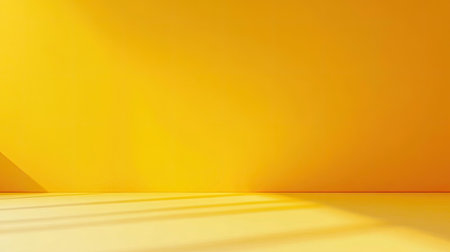 A plain yellow background with soft gradients, ideal for use in design projects or presentationsの素材
