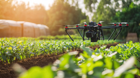 Agricultural engineers developing smart farming technologies, including automated irrigation systems and precision agriculture toolsの素材