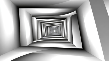 Discover a seamless pattern featuring overlapping circles and squares in a minimal design. Perfect for modern projects, this abstract creation adds depth and style.の素材