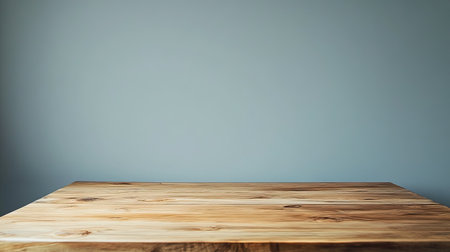 A modern wooden table set against a neutral backdrop, showcasing its natural texture and minimalist design, ideal for contemporary decor themes.の素材