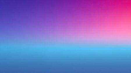 A captivating gradient background showcases smooth transitions between pink, purple, and blue hues, perfect for creative projects, digital design, and visual presentation.の素材