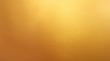 This smooth gradient background features a rich golden hue, creating an elegant and luxurious atmosphere perfect for various design and digital art applications.の素材
