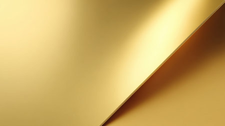 Radiant golden background featuring a smooth and reflective texture. Perfect for luxury branding, elegant designs, and high-end product showcases.の素材