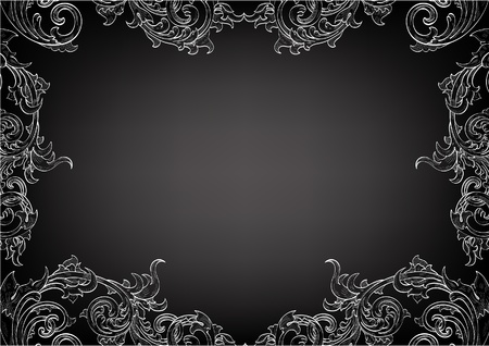 Nice postcard with acunt plantのイラスト素材