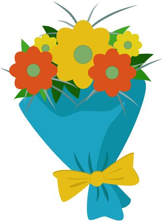 Flower Bouquetのイラスト素材