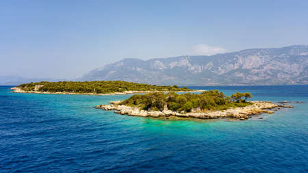 Small islands in the Aegeanの写真素材