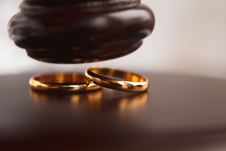 divorce concept marriagesの写真素材