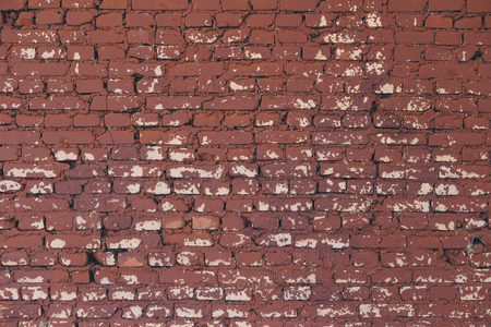 old red brick wall textureの写真素材