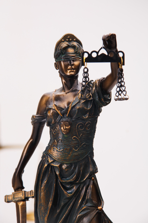 The Statue of Justice symbol, legal law concept iの写真素材