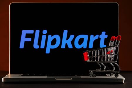 Tula, Russia - FEBRUARY 21, 2019 : logo displayed on a laptopのeditorial素材