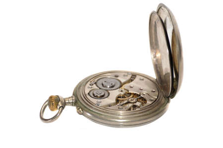 Pocket watch open the back cover