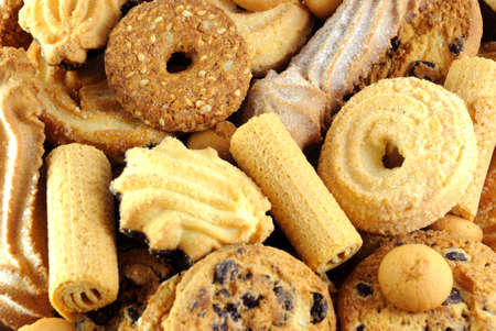Mixed  cookiesの写真素材