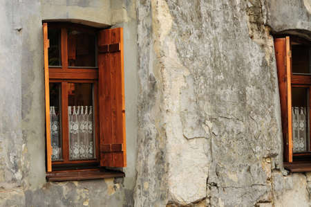 Old windowsの写真素材