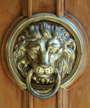 Lion Head Door Knocker, Ancient Knocker