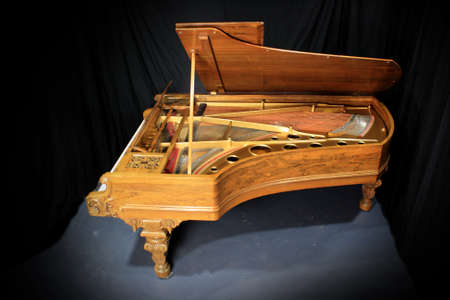 Studio Grand Piano.の写真素材