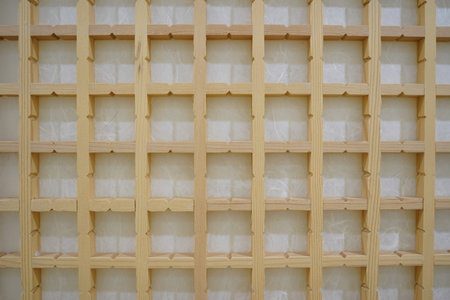 Korean traditional wooden window pattern