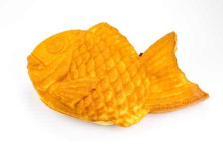 Taiyaki fish pancake, Japanese dessertの写真素材