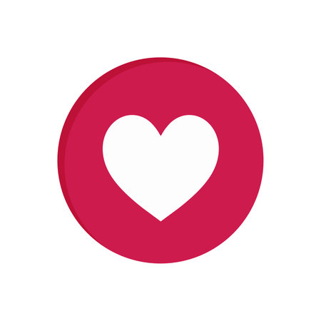 round blue red cartoon bubble emoticons for social media chat comment reactions, icon template like love emoji character messageのイラスト素材