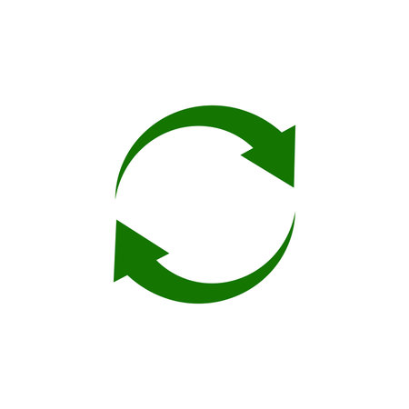 Rotation Arrow Icon Vector Illustrationのイラスト素材