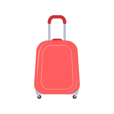 Suitcases or luggage for travel and adventureのイラスト素材