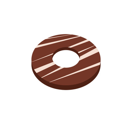 Various desserts, donuts, chocolatesのイラスト素材