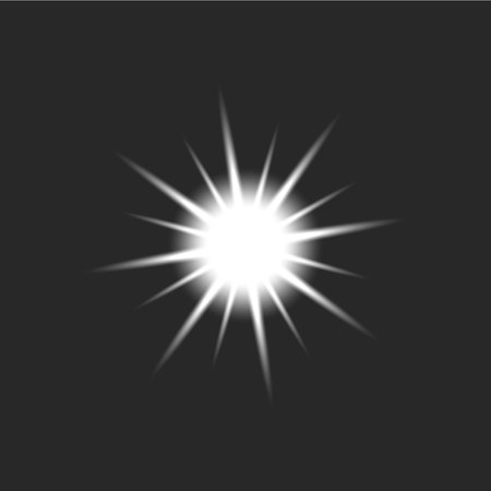 White glow glowing on a transparent background Gleam, bright flash, sparkle ,light effect stars,shiny flash,decoration twinkle,Glowing light effect and bursts collection Vectorのイラスト素材