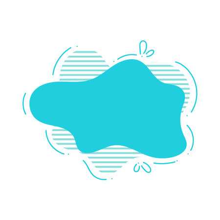 Fluid Shapes Templates, Logo Designs, Speech Bubbles, Text Bubbles, Halftones, Speech Bubblesのイラスト素材