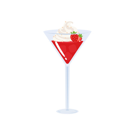 cocktails, beverage bars, ice cream, soft cream, fruit juicesのイラスト素材