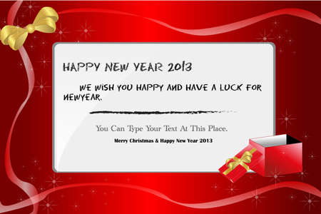 The gift card for your text のイラスト素材