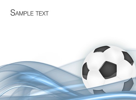 frame with the ball for your designの写真素材