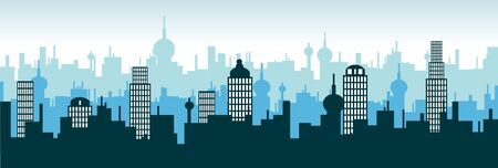 City Skyline のイラスト素材