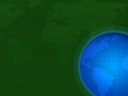 Globe on abstract background for your designの写真素材