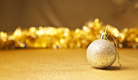 Festive New Year's golden backgroundの写真素材