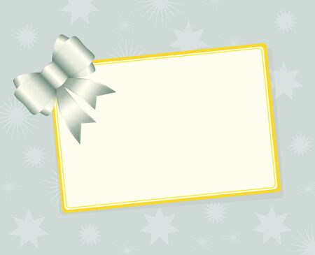 Christmas background with blank message card のイラスト素材