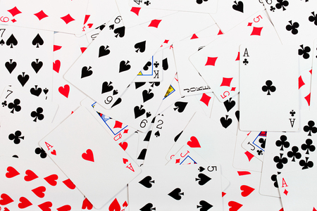 background of playing cards for your designの写真素材