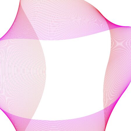 Abstract vector pink wave backgroundのイラスト素材