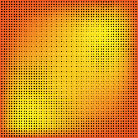 Halftone wave background. Curved gradient texture or pattern. Pop art textureのイラスト素材
