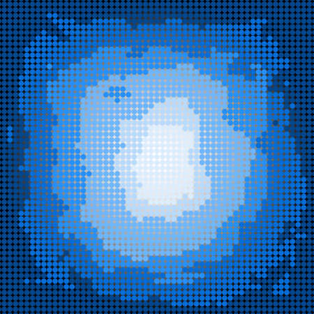 Halftone wave background. Curved gradient texture or pattern. Pop art textureのイラスト素材