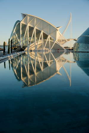 City of Arts and Sciences, Valencia, Spainのeditorial素材