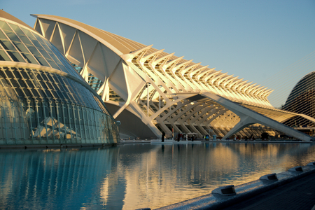 City of Arts and Sciences, Valencia, Spainのeditorial素材