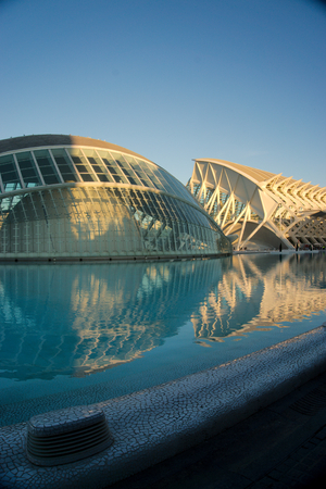 City of Arts and Sciences, Valencia, Spainのeditorial素材